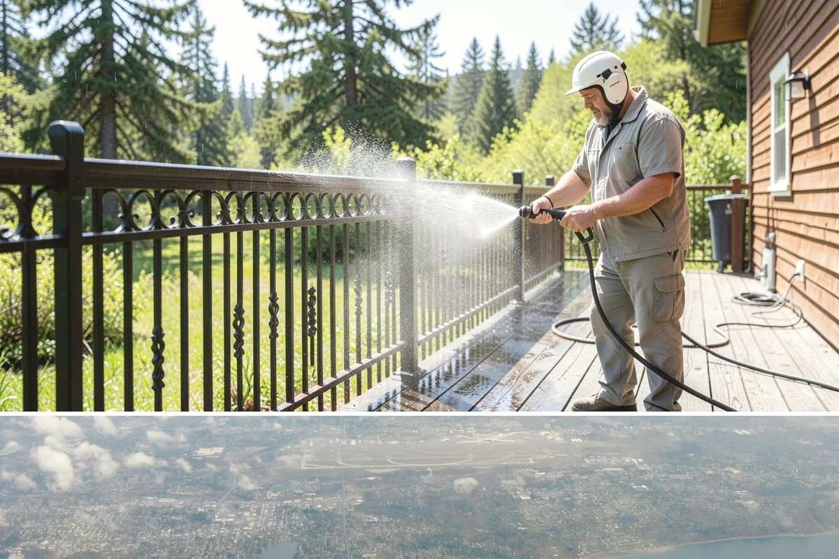 EIFS Cleaning in Burien, King County, WA - Schedule in the dry summer stretch so the sensitive system dries fully and stays free of trapped moisture.