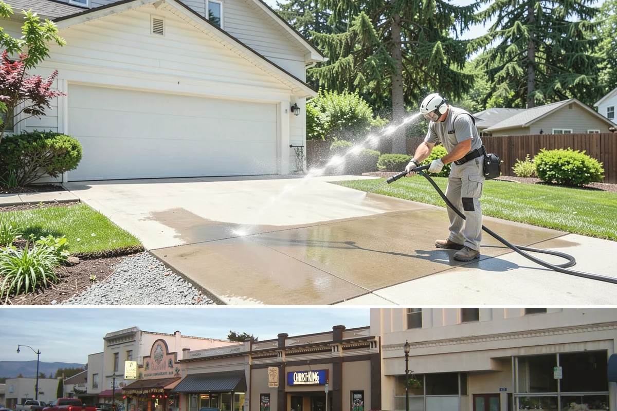 EIFS Cleaning in Burlington, Skagit County, WA - Schedule in the dry summer stretch so the sensitive system dries fully and stays free of trapped moisture.