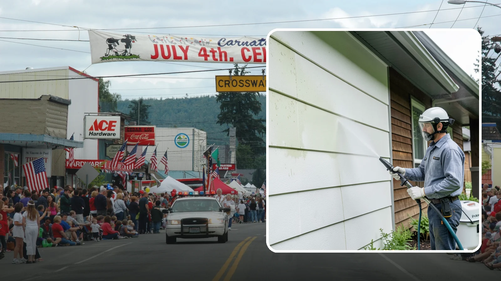 EIFS Cleaning in Carnation, King County, WA - EIFS cleaning safely removes mildew and grime from synthetic stucco systems that demand a very gentle, moisture-conscious...