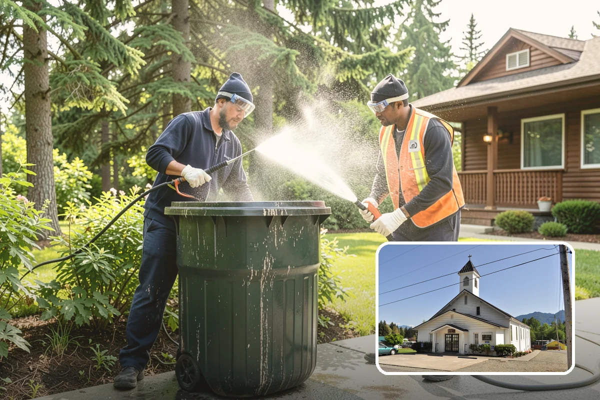 EIFS Cleaning in Concrete, Skagit County, WA - Cleans synthetic stucco without abrasive force