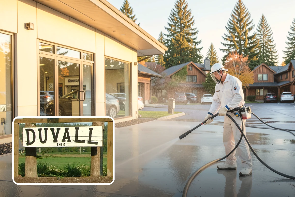 EIFS Cleaning in Duvall, King County, WA - Cleans synthetic stucco without abrasive force