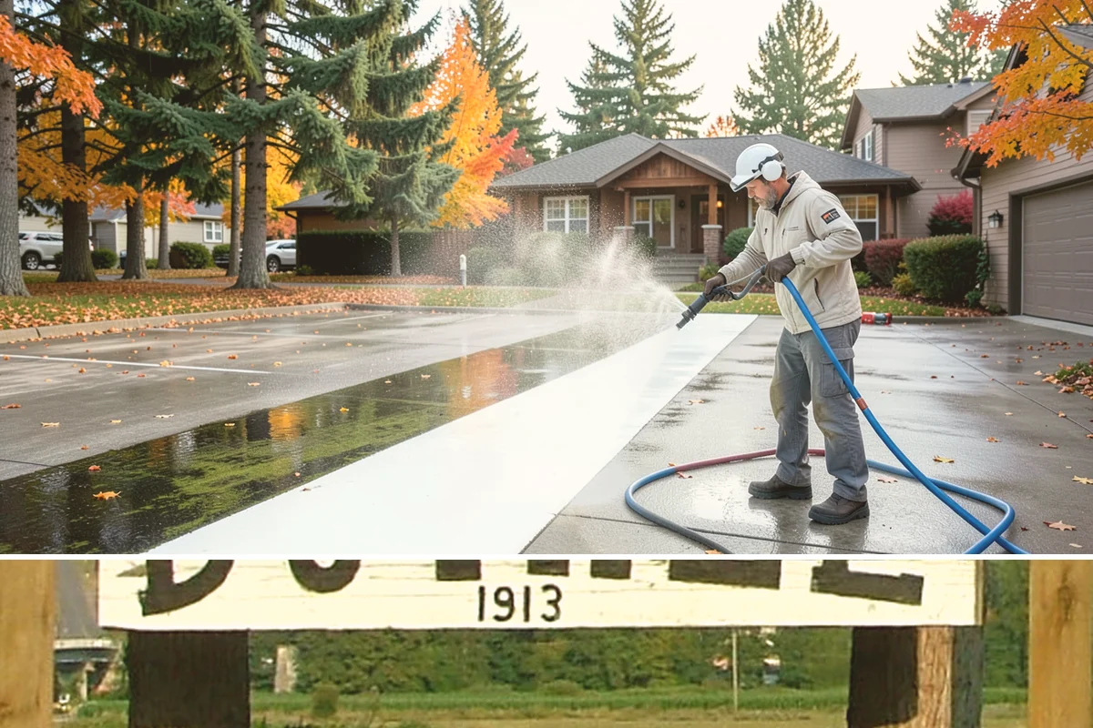 EIFS Cleaning in Duvall, King County, WA - Schedule in the dry summer stretch so the sensitive system dries fully and stays free of trapped moisture.