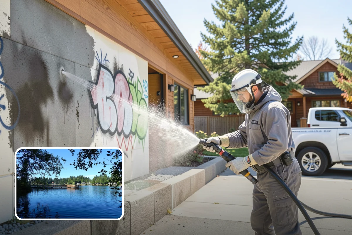 EIFS Cleaning in Federal Way, King County, WA - Cleans synthetic stucco without abrasive force