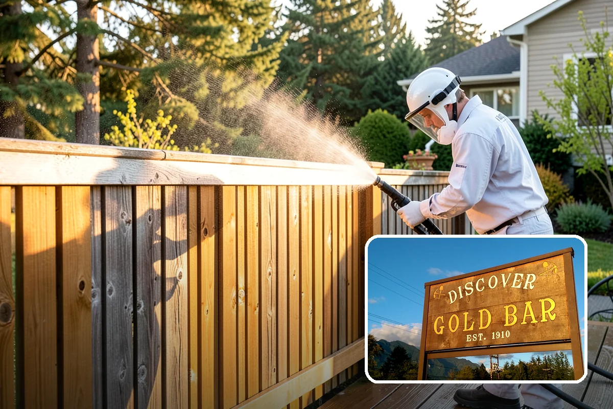 EIFS Cleaning in Gold Bar, Snohomish County, WA - Cleans synthetic stucco without abrasive force