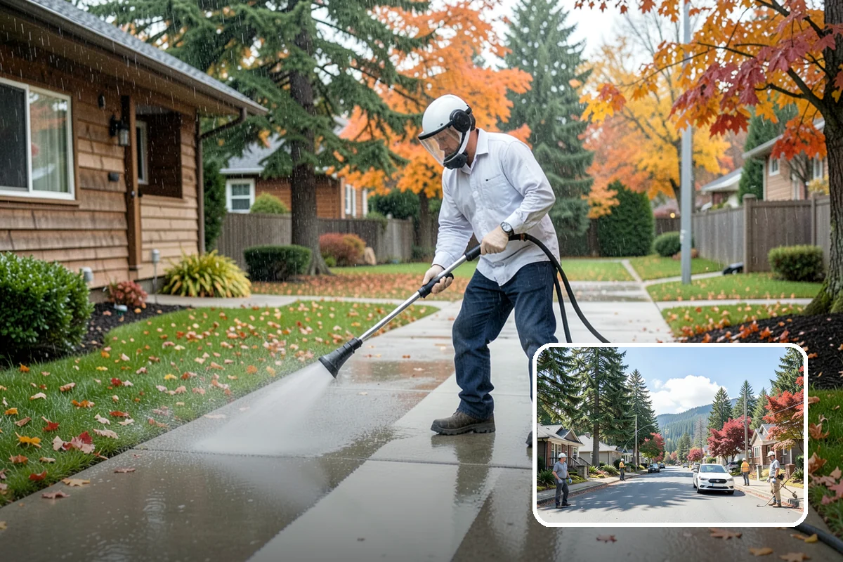 EIFS Cleaning in Hunts Point, King County, WA - Cleans synthetic stucco without abrasive force