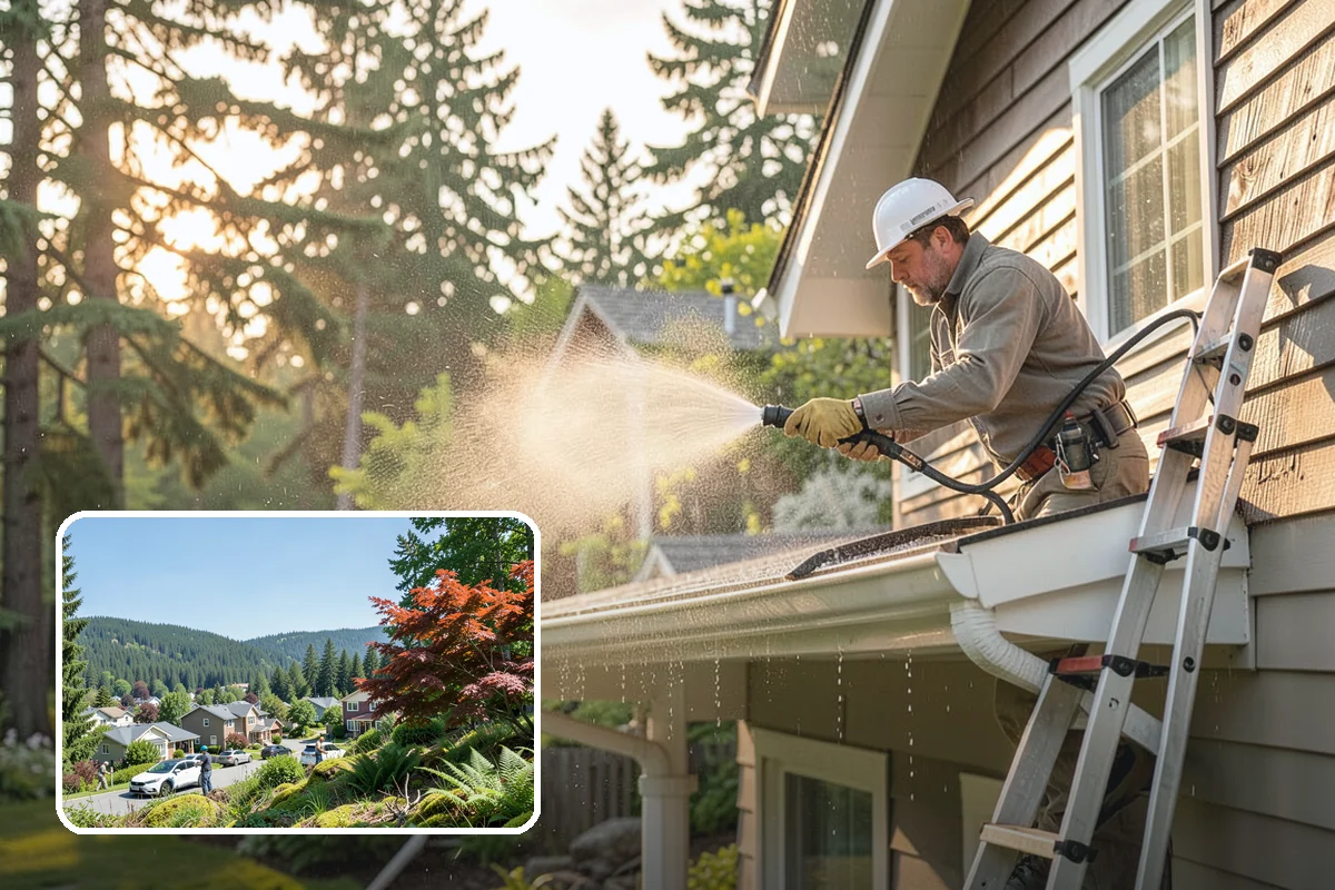 EIFS Cleaning in Index, Snohomish County, WA - Cleans synthetic stucco without abrasive force