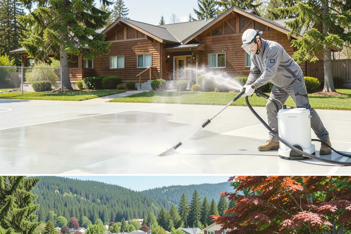 EIFS Cleaning in Index, Snohomish County, WA - Schedule in the dry summer stretch so the sensitive system dries fully and stays free of trapped moisture.