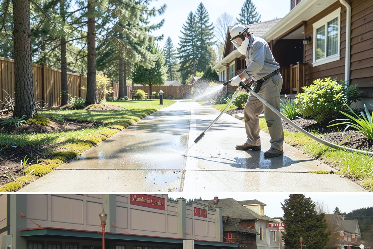 EIFS Cleaning in Issaquah, King County, WA - Schedule in the dry summer stretch so the sensitive system dries fully and stays free of trapped moisture.
