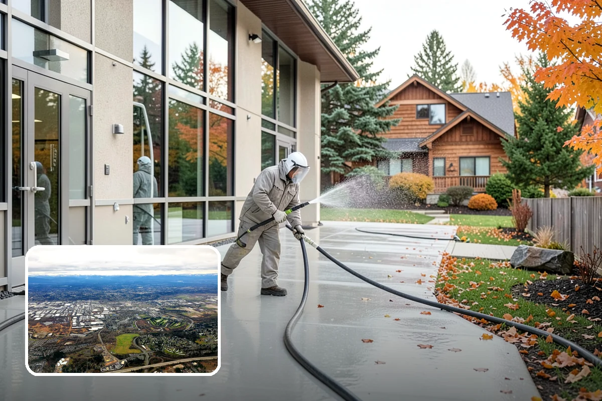 EIFS Cleaning in Kent, King County, WA - Cleans synthetic stucco without abrasive force