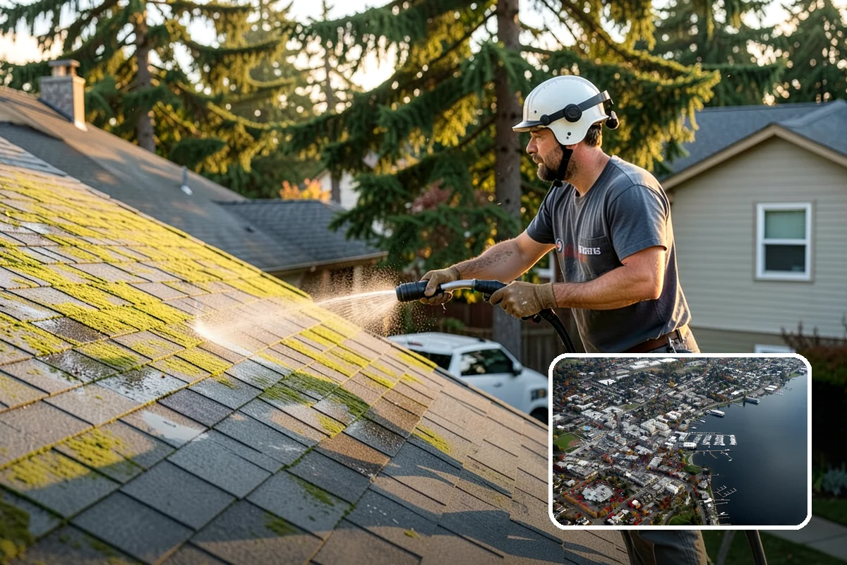 EIFS Cleaning in Kirkland, King County, WA - Cleans synthetic stucco without abrasive force