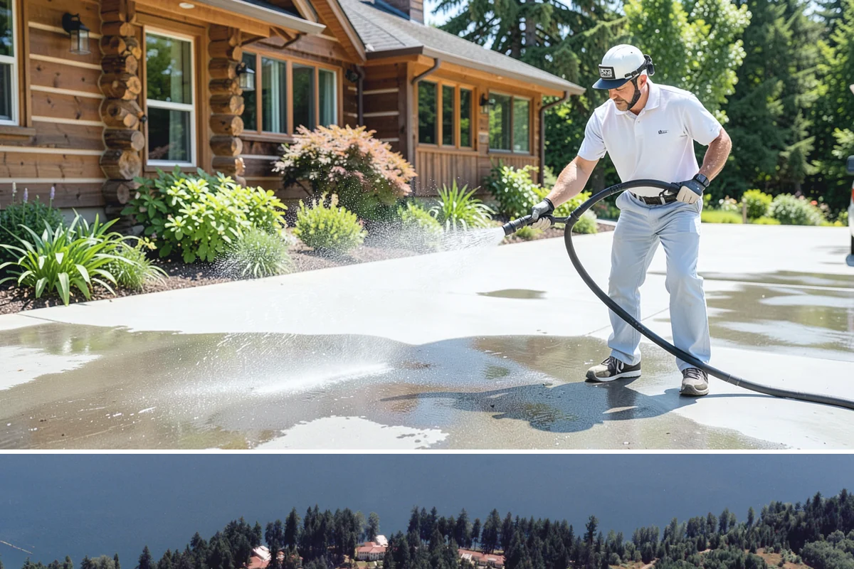 EIFS Cleaning in Lakewood, Pierce County, WA - Schedule in the dry summer stretch so the sensitive system dries fully and stays free of trapped moisture.