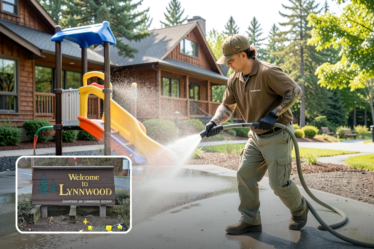 EIFS Cleaning in Lynnwood, Snohomish County, WA - Cleans synthetic stucco without abrasive force