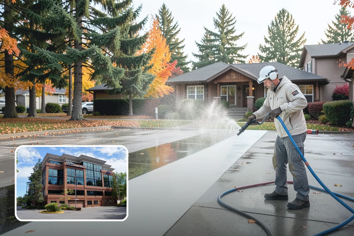 EIFS Cleaning in Mountlake Terrace, Snohomish County, WA - Cleans synthetic stucco without abrasive force