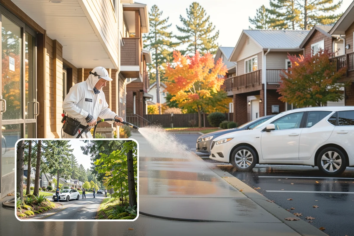 EIFS Cleaning in Normandy Park, King County, WA - Cleans synthetic stucco without abrasive force