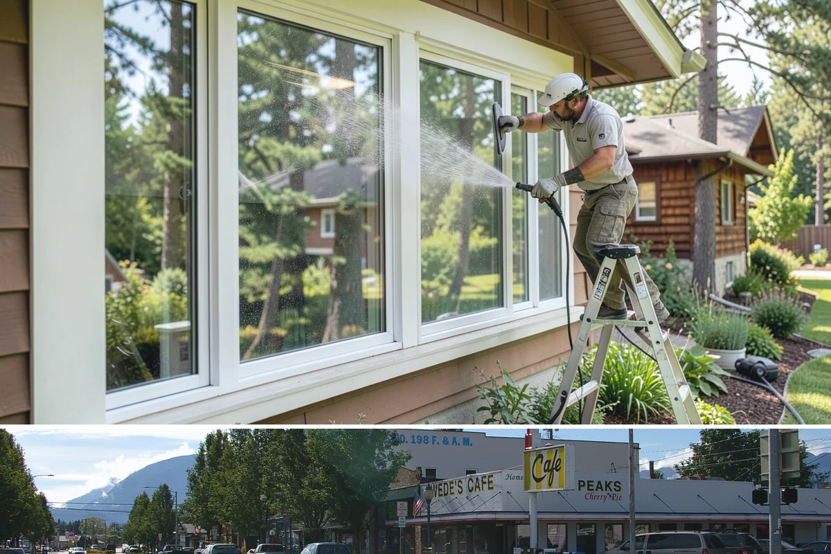 EIFS Cleaning in North Bend, King County, WA - Schedule in the dry summer stretch so the sensitive system dries fully and stays free of trapped moisture.