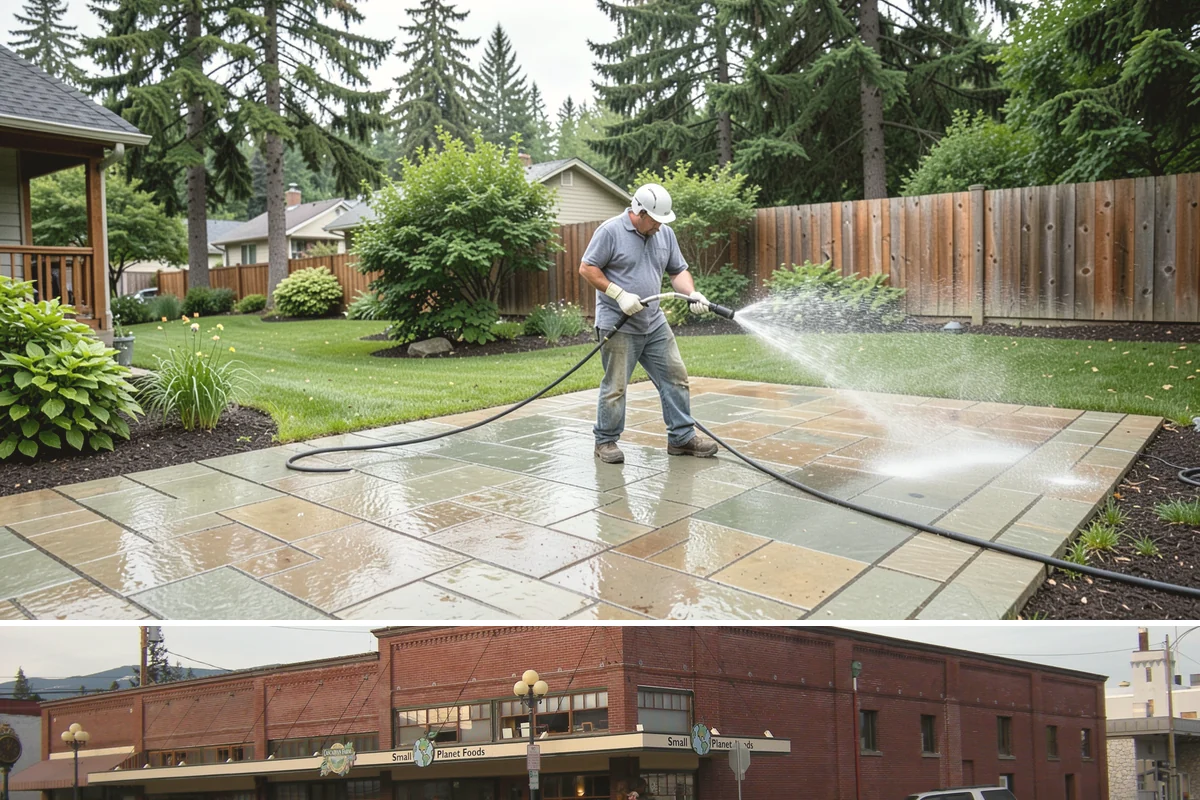EIFS Cleaning in Sedro-Woolley, Skagit County, WA - Schedule in the dry summer stretch so the sensitive system dries fully and stays free of trapped moisture.
