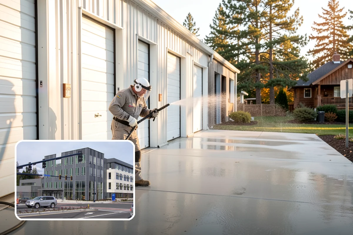 EIFS Cleaning in Shoreline, King County, WA - Cleans synthetic stucco without abrasive force