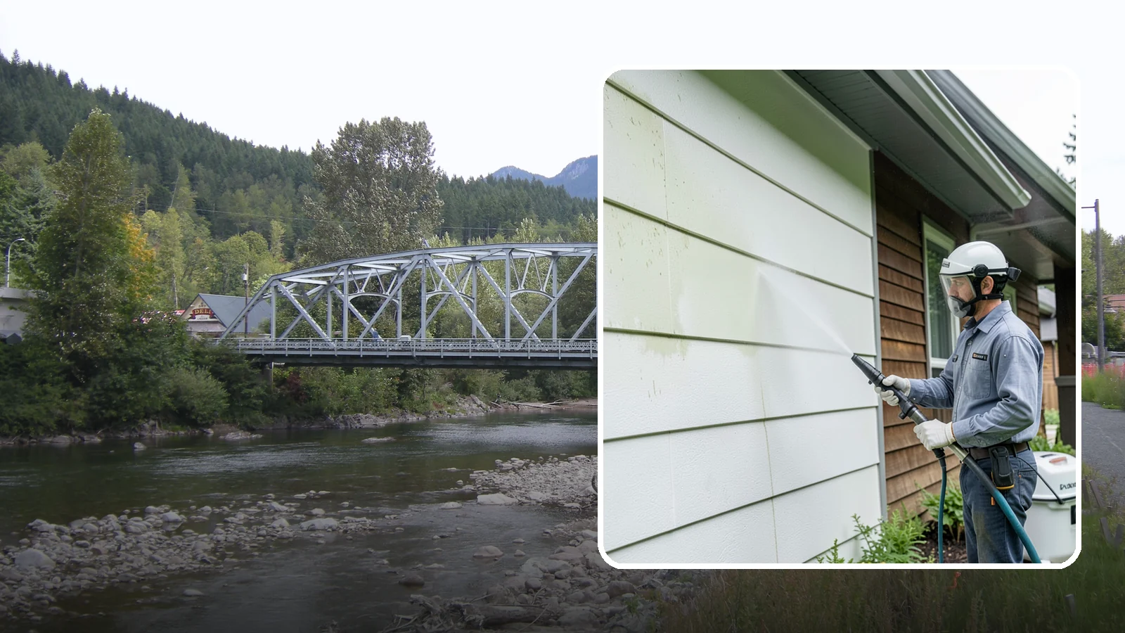 EIFS Cleaning in Skykomish, King County, WA - EIFS cleaning safely removes mildew and grime from synthetic stucco systems that demand a very gentle, moisture-conscious...