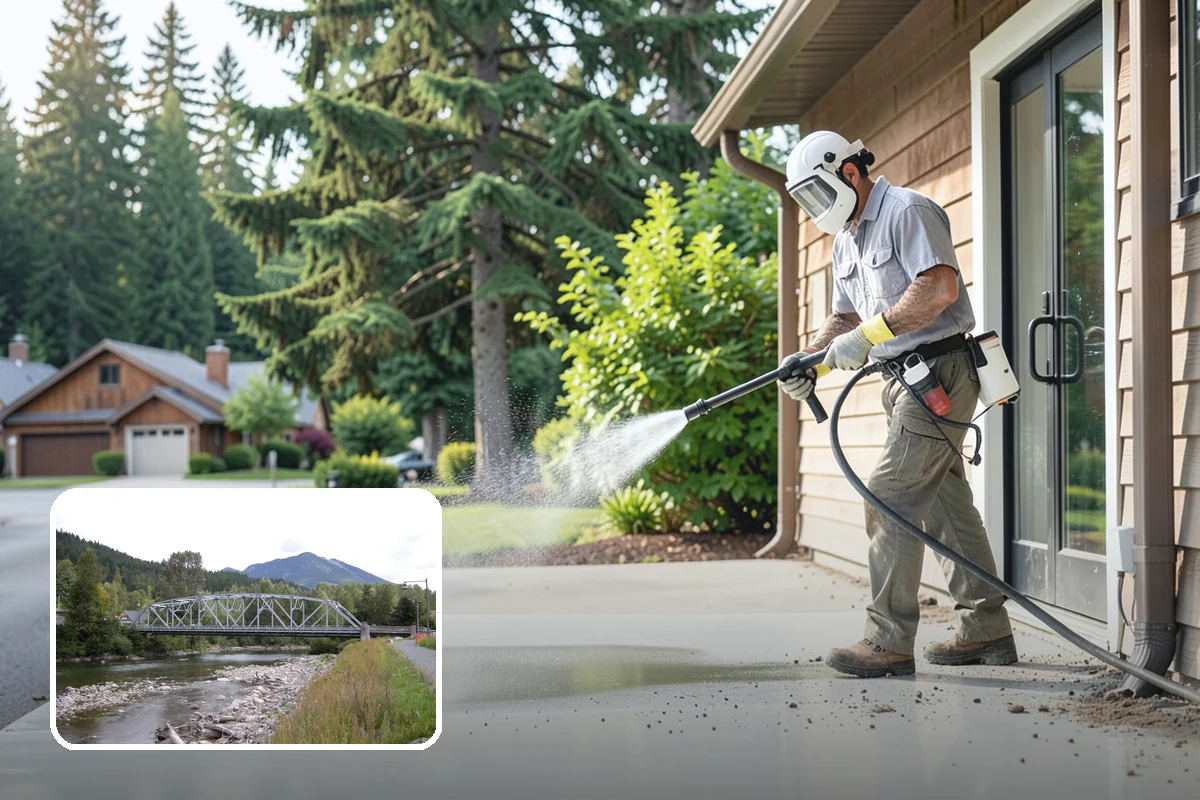 EIFS Cleaning in Skykomish, King County, WA - Cleans synthetic stucco without abrasive force