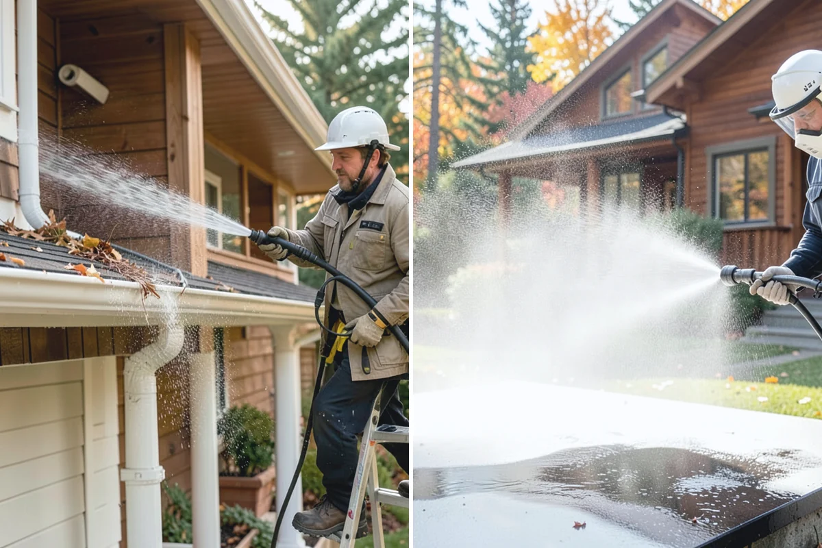 EIFS Cleaning in South Prairie, Pierce County, WA - Identify the EIFS finish and note any damaged areas