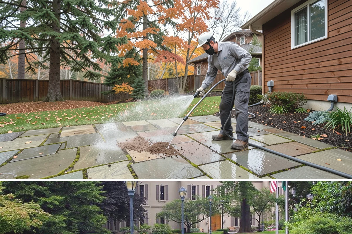 EIFS Cleaning in Woodinville, King County, WA - Schedule in the dry summer stretch so the sensitive system dries fully and stays free of trapped moisture.
