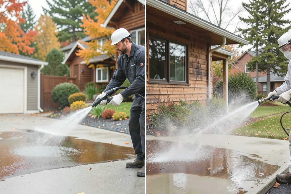 EIFS Cleaning in Yarrow Point, King County, WA - Identify the EIFS finish and note any damaged areas