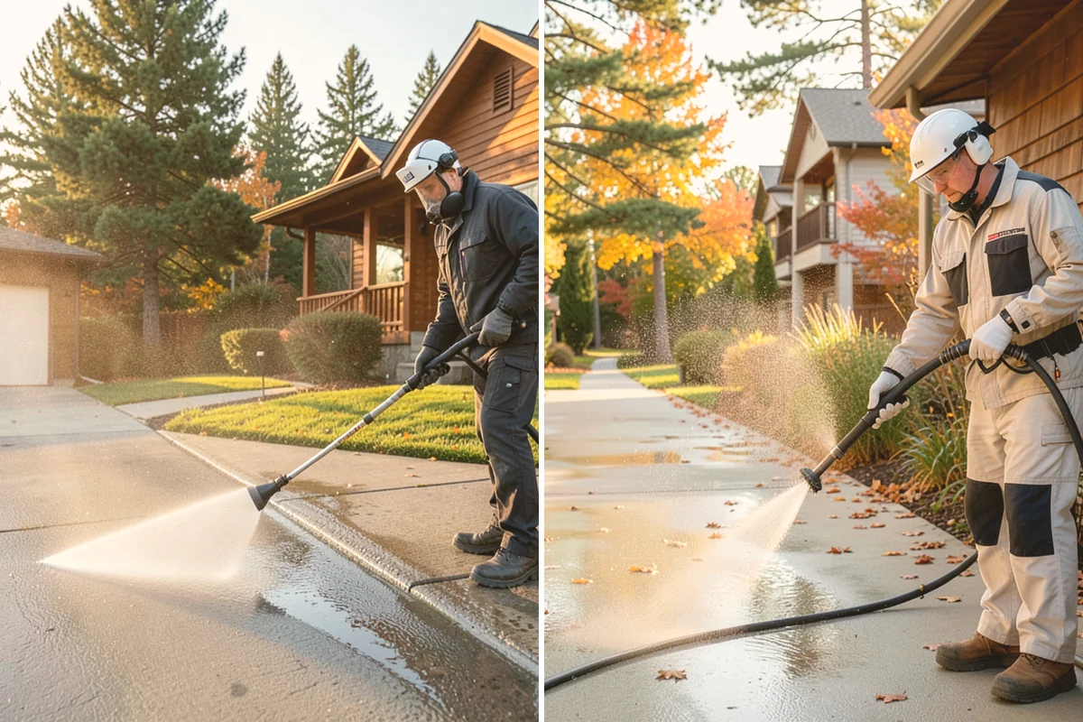 Entrance Canopy Cleaning in Snohomish, Snohomish County, WA - Protect the entry area and stage safe overhead access
