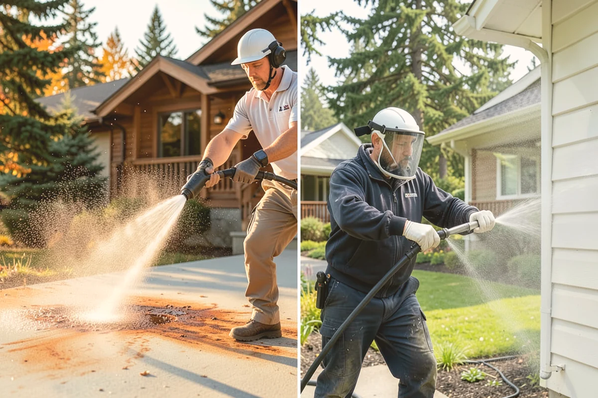 Entryway Cleaning in Brier, Snohomish County, WA - Sweep the landing and shield the door and fixtures