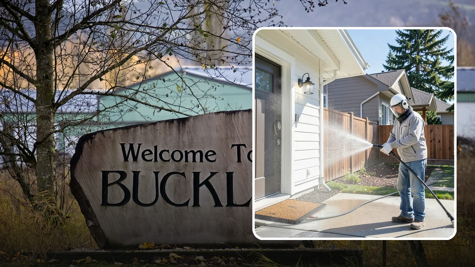 Entryway Cleaning in Buckley, Pierce County, WA - Brighten the entry landing and approach that greets every guest at your Washington home.