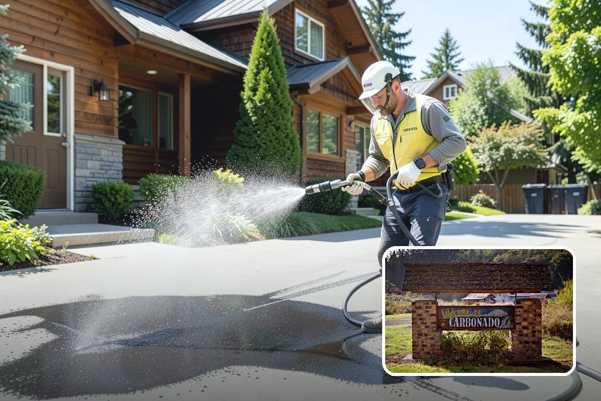 Entryway Cleaning in Carbonado, Pierce County, WA - Sharpens the first impression at your front door