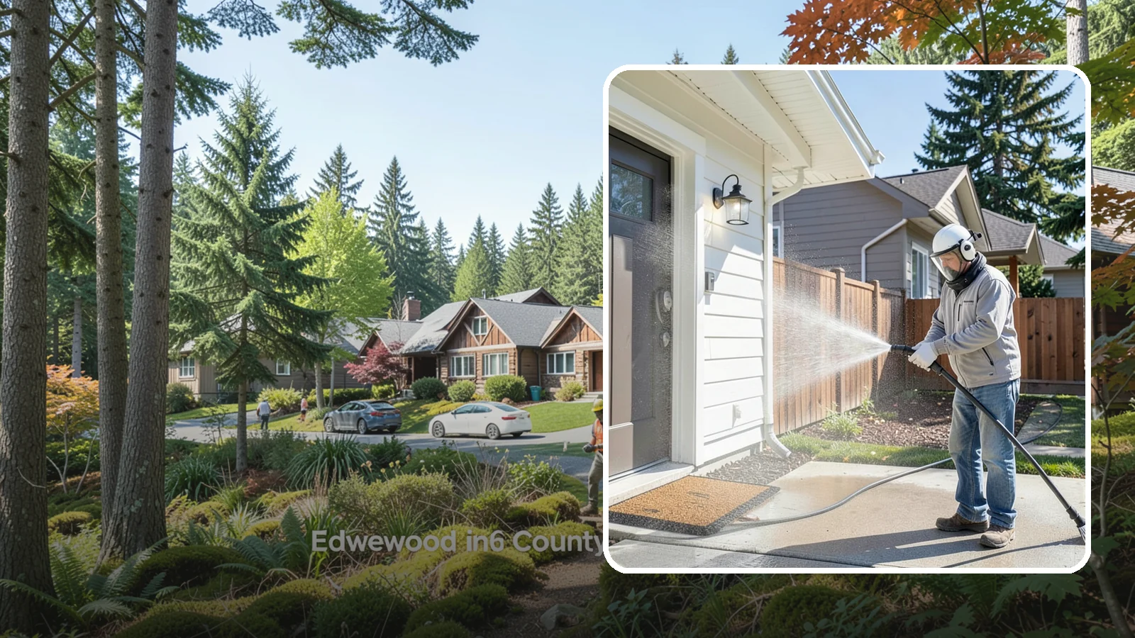 Entryway Cleaning in Edgewood, Pierce County, WA - Brighten the entry landing and approach that greets every guest at your Washington home.