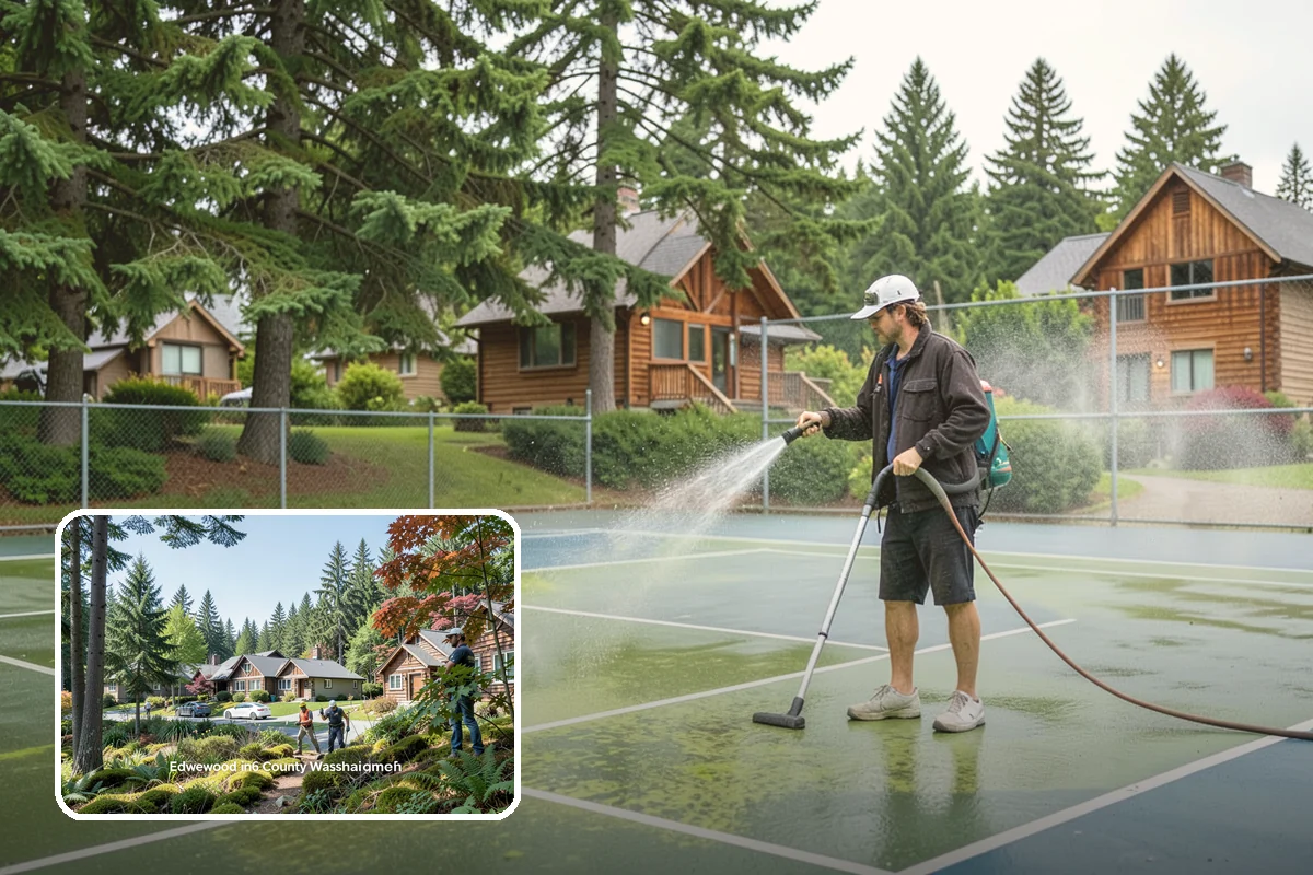 Entryway Cleaning in Edgewood, Pierce County, WA - Sharpens the first impression at your front door