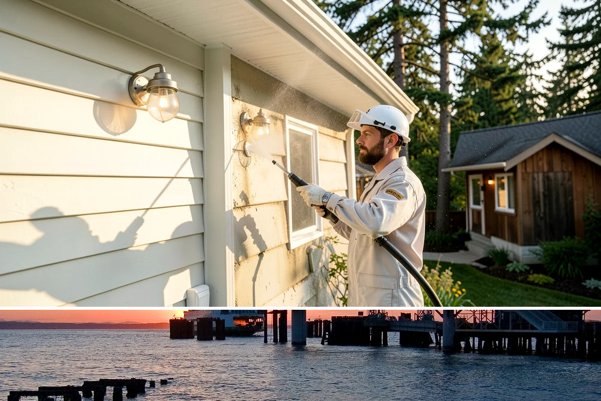 Entryway Cleaning in Edmonds, Snohomish County, WA - Entryways can be cleaned year-round but shine most before spring gatherings and the holiday season.