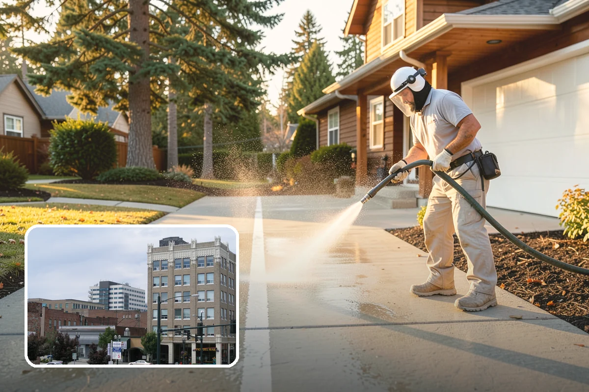 Entryway Cleaning in Everett, Snohomish County, WA - Sharpens the first impression at your front door