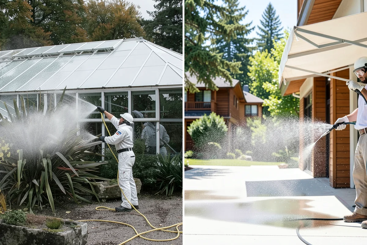 Entryway Cleaning in Everett, Snohomish County, WA - Sweep the landing and shield the door and fixtures