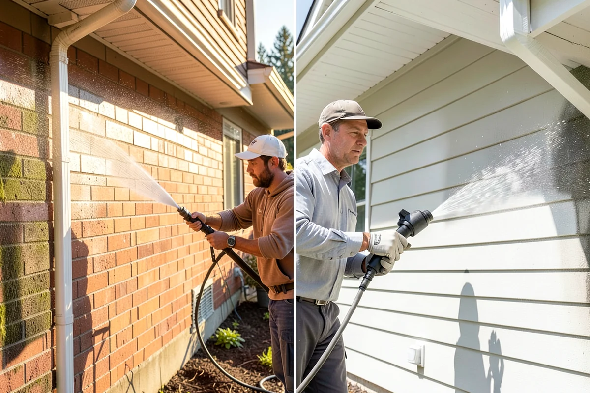 Entryway Cleaning in Federal Way, King County, WA - Sweep the landing and shield the door and fixtures