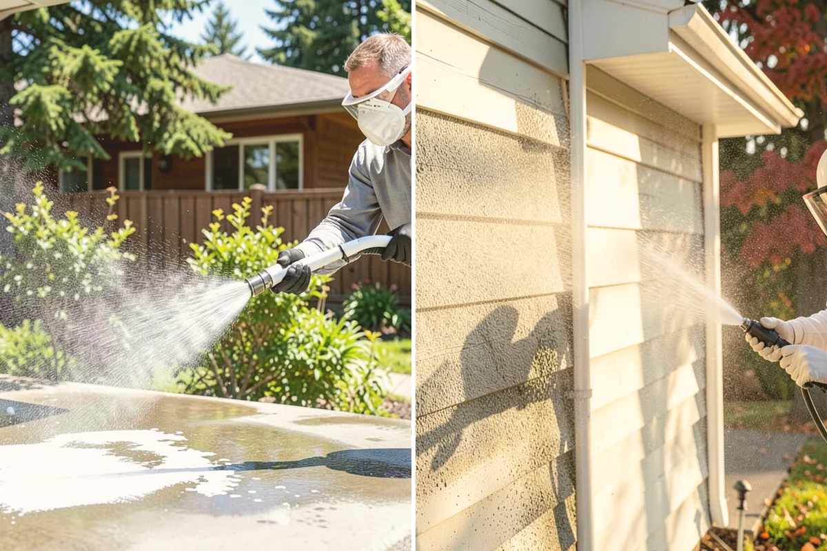 Entryway Cleaning in Fife, Pierce County, WA - Sweep the landing and shield the door and fixtures