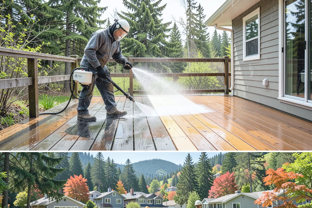 Entryway Cleaning in Fircrest, Pierce County, WA - Entryways can be cleaned year-round but shine most before spring gatherings and the holiday season.