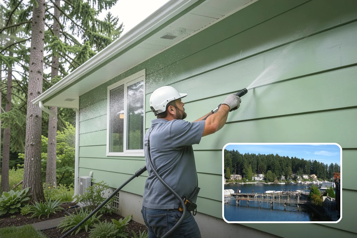 Entryway Cleaning in Gig Harbor, Pierce County, WA - Sharpens the first impression at your front door