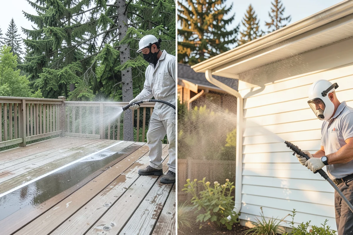 Entryway Cleaning in Gold Bar, Snohomish County, WA - Sweep the landing and shield the door and fixtures