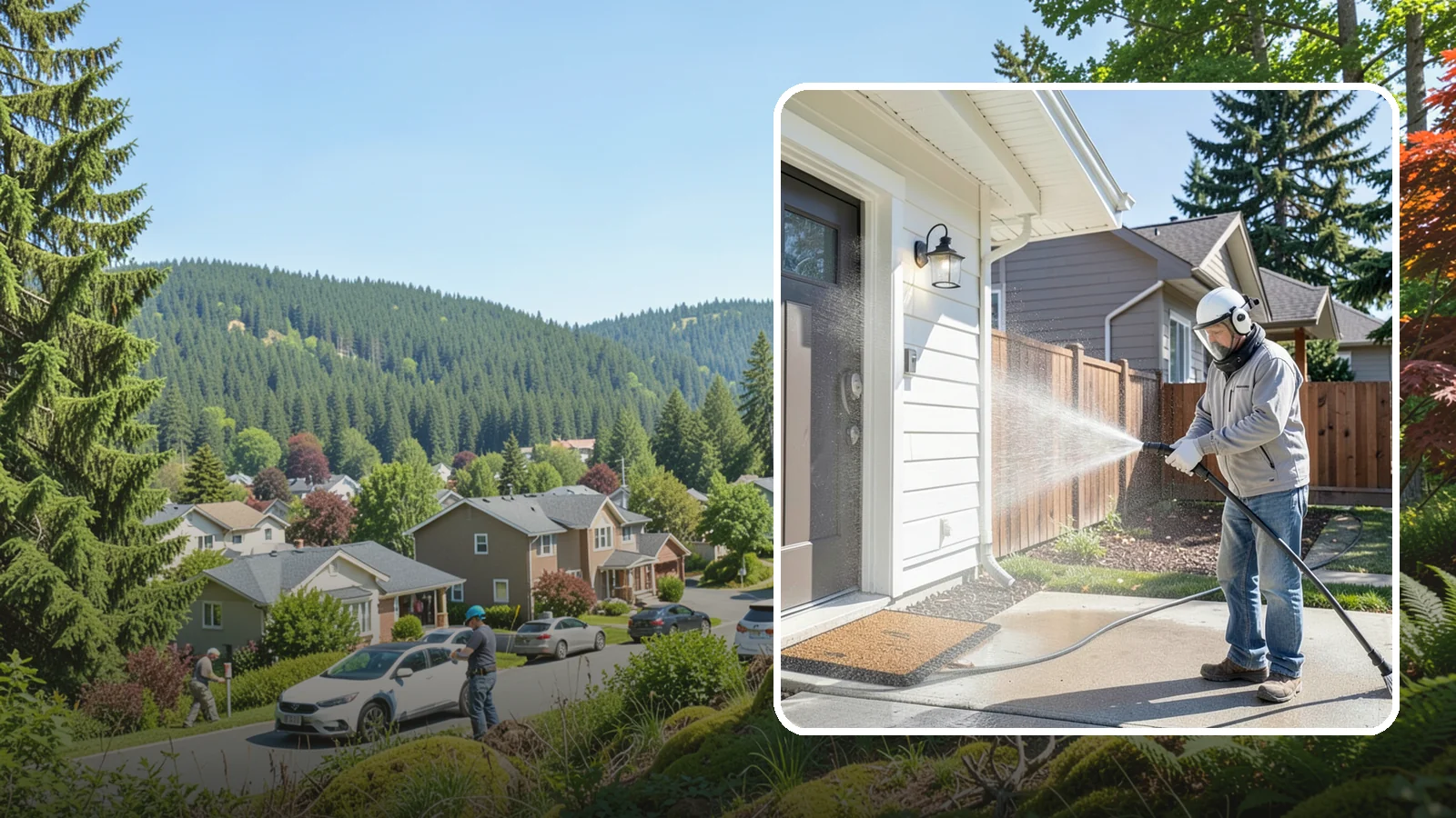 Entryway Cleaning in Index, Snohomish County, WA - Brighten the entry landing and approach that greets every guest at your Washington home.
