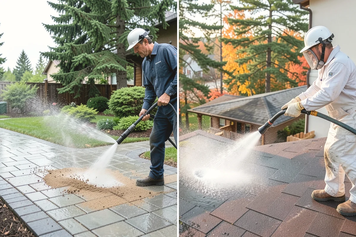 Entryway Cleaning in Issaquah, King County, WA - Sweep the landing and shield the door and fixtures