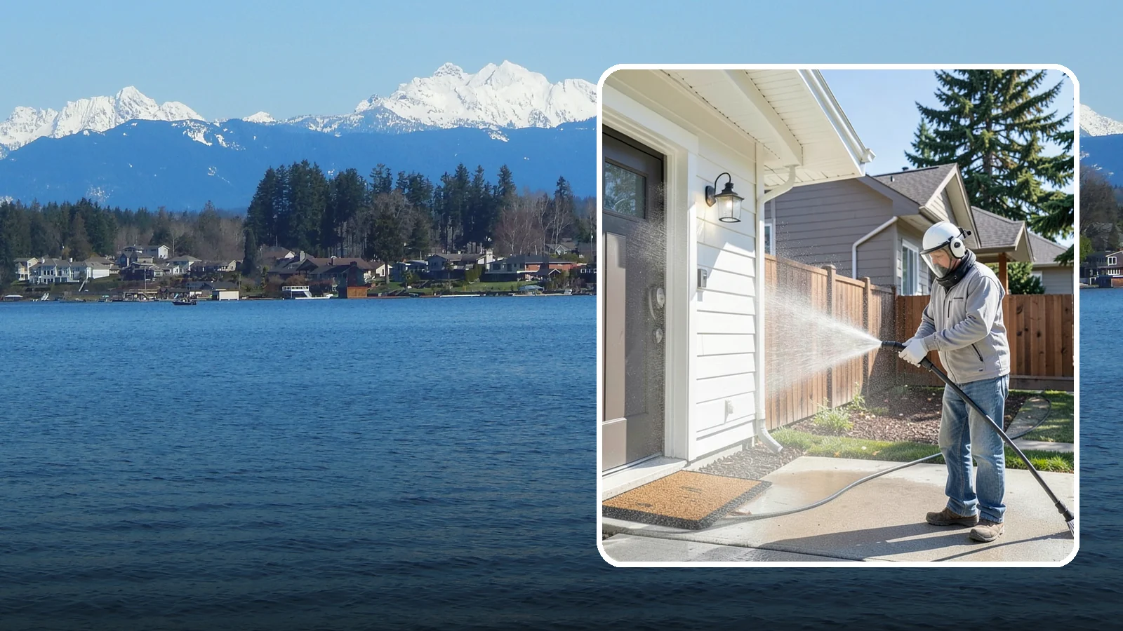 Entryway Cleaning in Lake Stevens, Snohomish County, WA - Brighten the entry landing and approach that greets every guest at your Washington home.