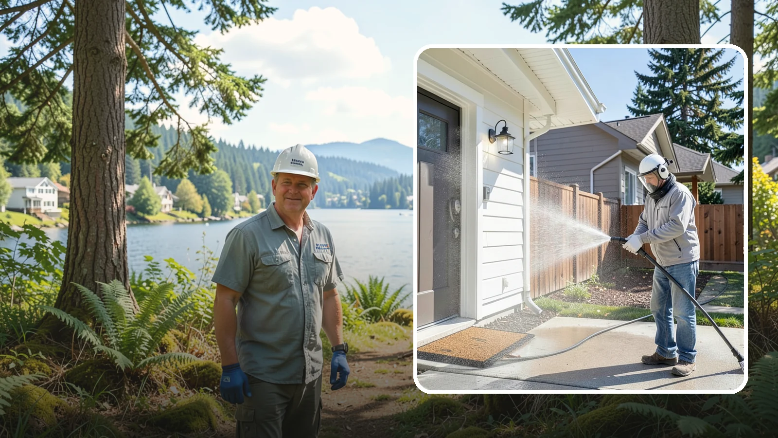 Entryway Cleaning in Milton, King County, WA - Brighten the entry landing and approach that greets every guest at your Washington home.