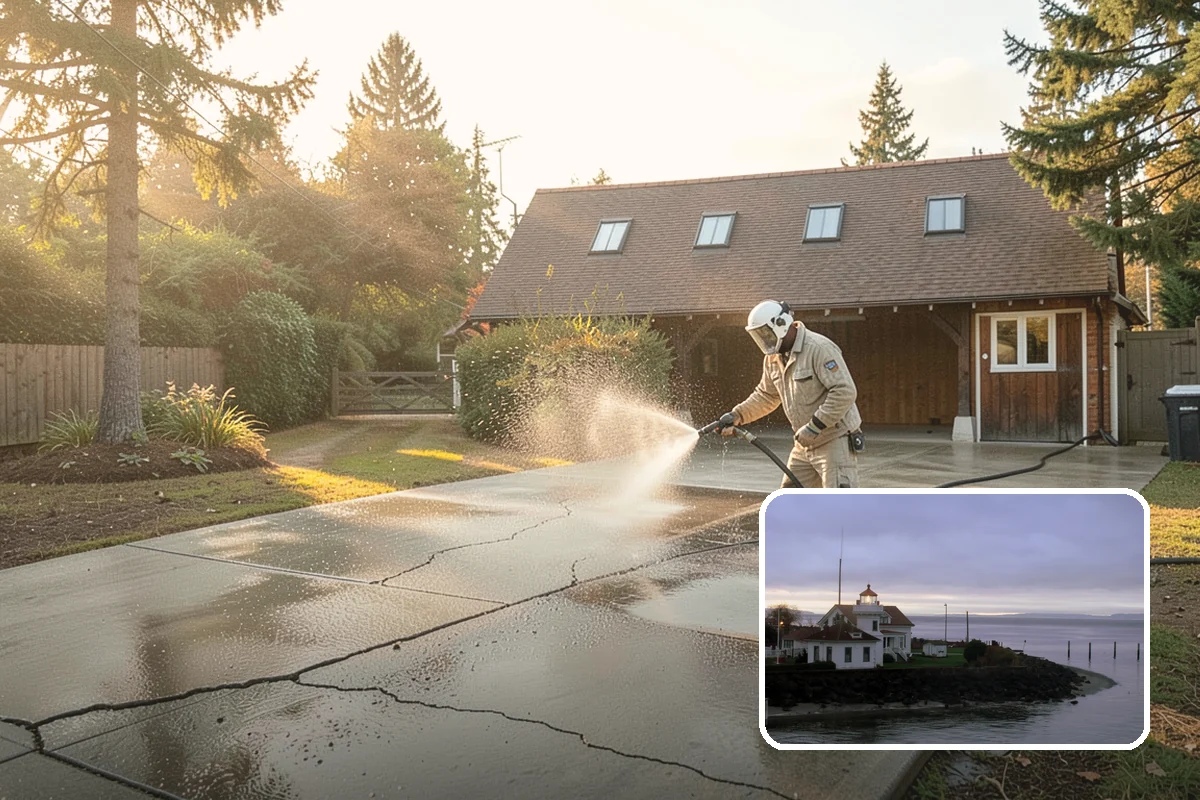 Entryway Cleaning in Mukilteo, Snohomish County, WA - Sharpens the first impression at your front door