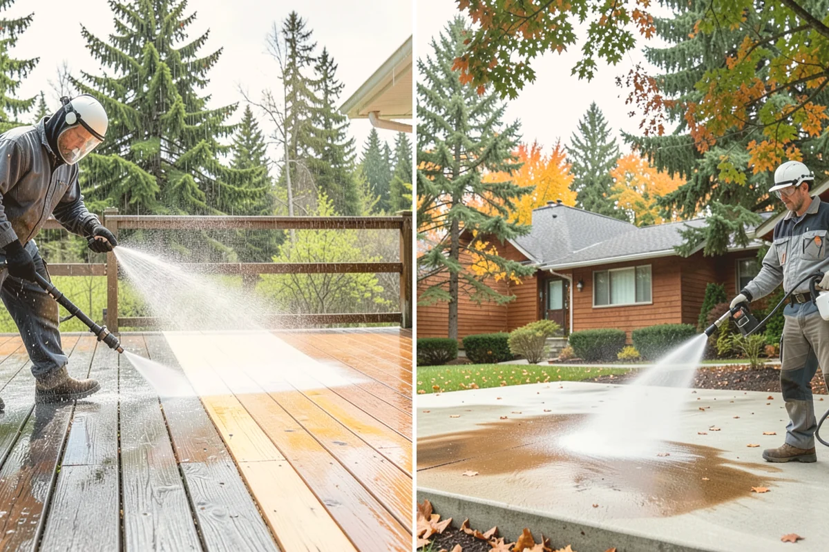 Entryway Cleaning in Newcastle, King County, WA - Sweep the landing and shield the door and fixtures