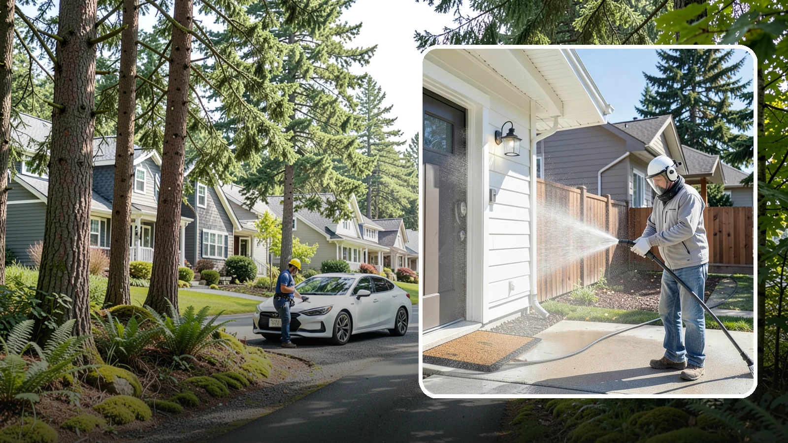 Entryway Cleaning in Normandy Park, King County, WA - Brighten the entry landing and approach that greets every guest at your Washington home.
