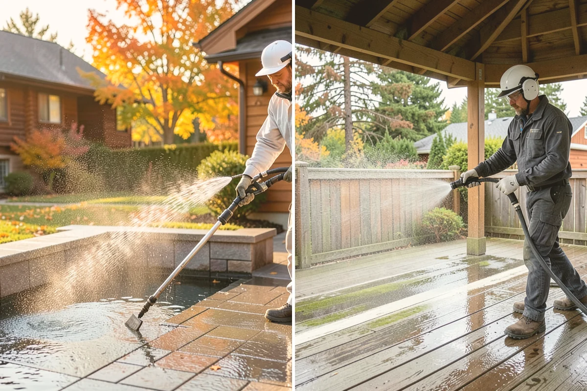 Entryway Cleaning in Orting, Pierce County, WA - Sweep the landing and shield the door and fixtures