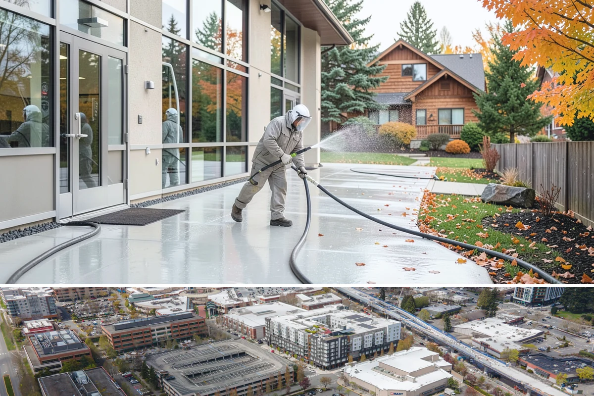 Entryway Cleaning in Redmond, King County, WA - Entryways can be cleaned year-round but shine most before spring gatherings and the holiday season.