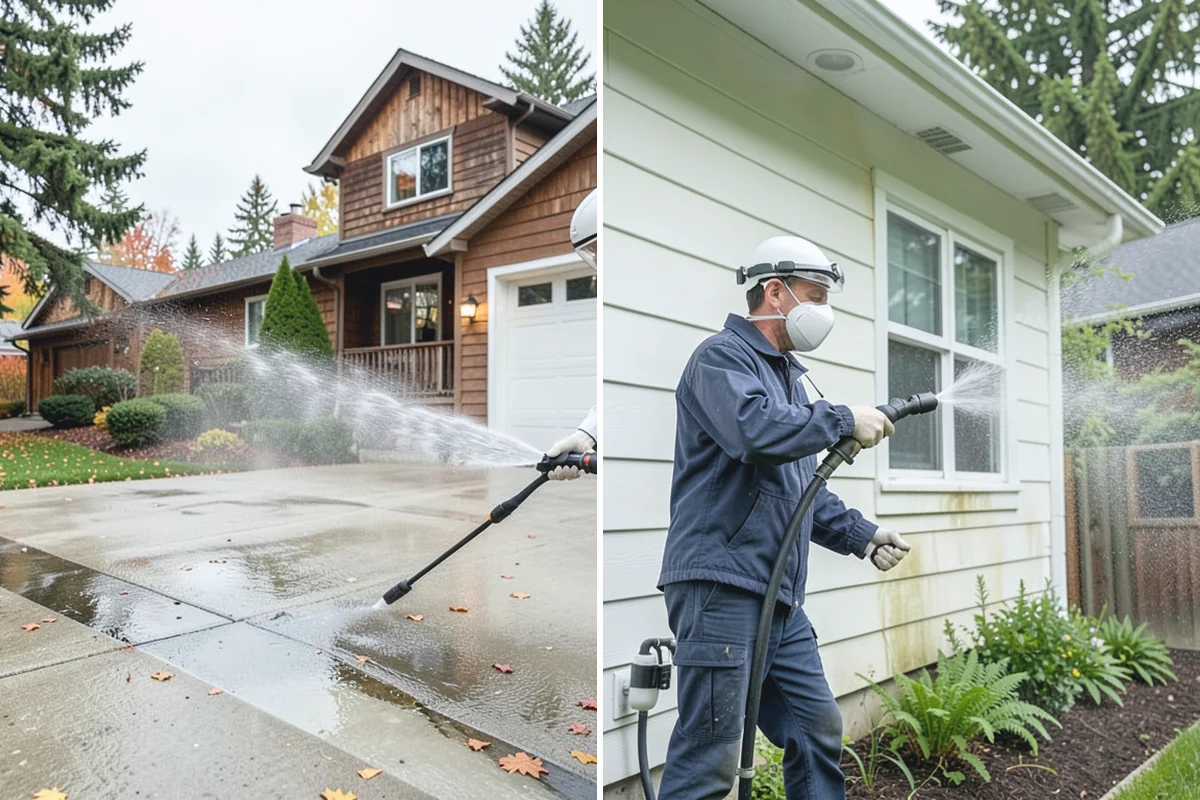 Entryway Cleaning in Renton, King County, WA - Sweep the landing and shield the door and fixtures